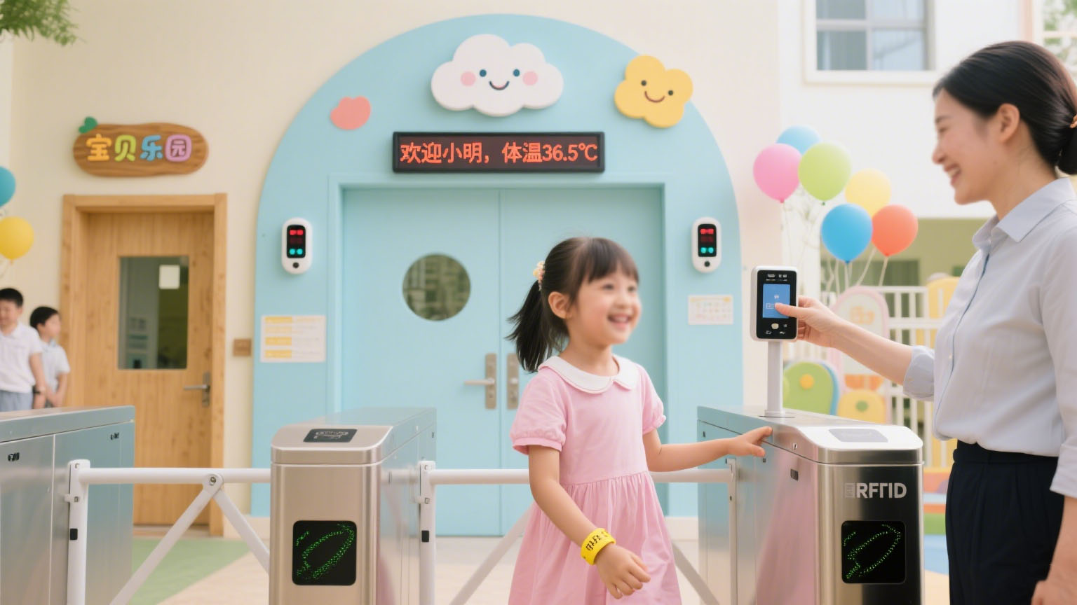 幼兒園管理方案：融入 RFID 技術(shù)<div   id=